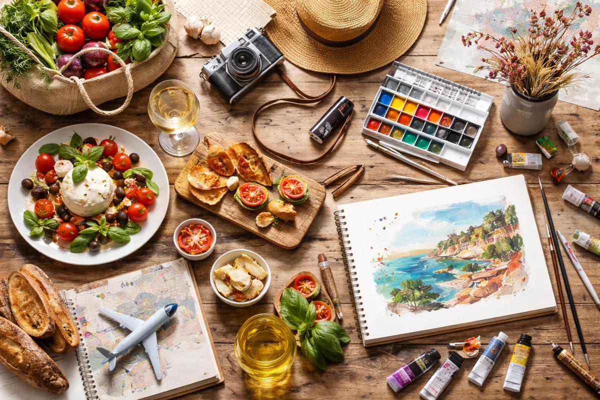 Comment organiser un voyage alliant gastronomie et loisirs créatifs
