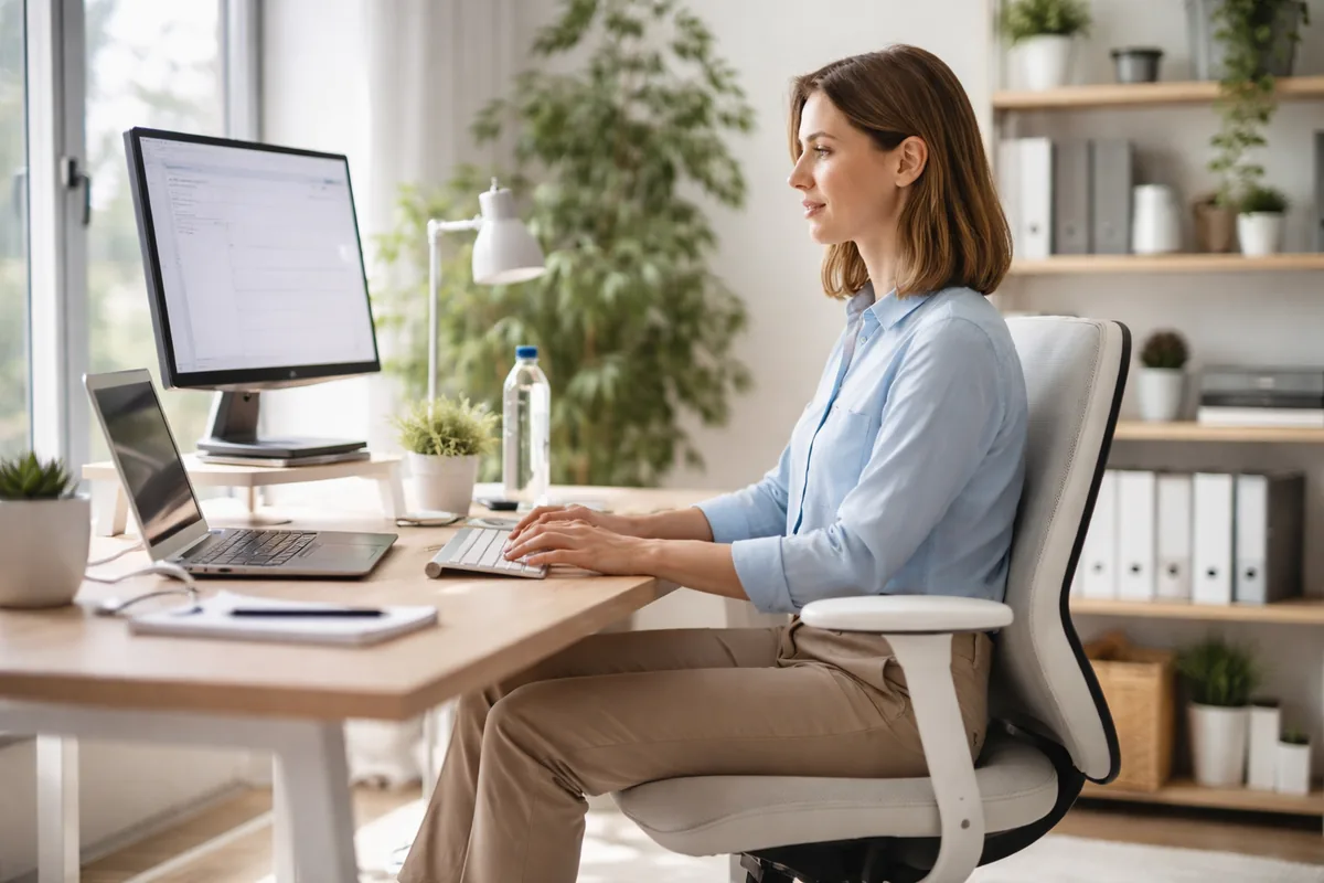 Adopter des habitudes ergonomiques au travail pour un bien-être optimal