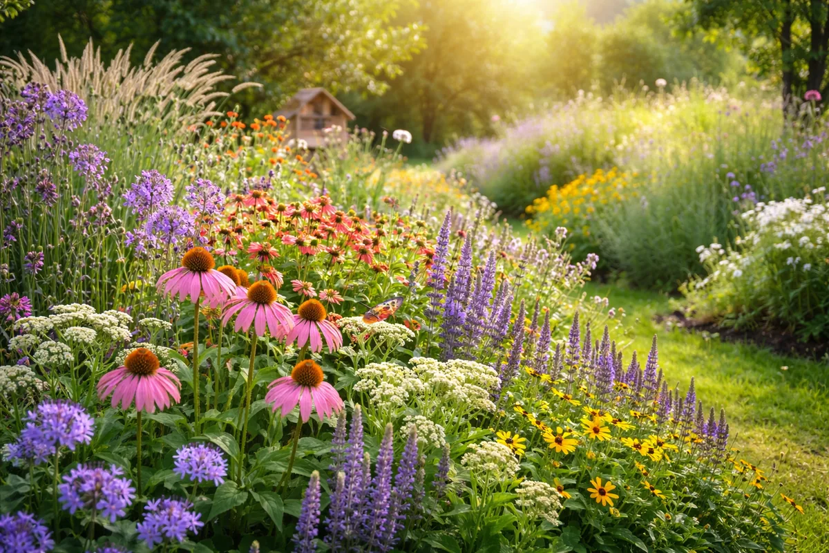 L'art de choisir les bonnes fleurs pour un jardin mêlant beauté et biodiversité