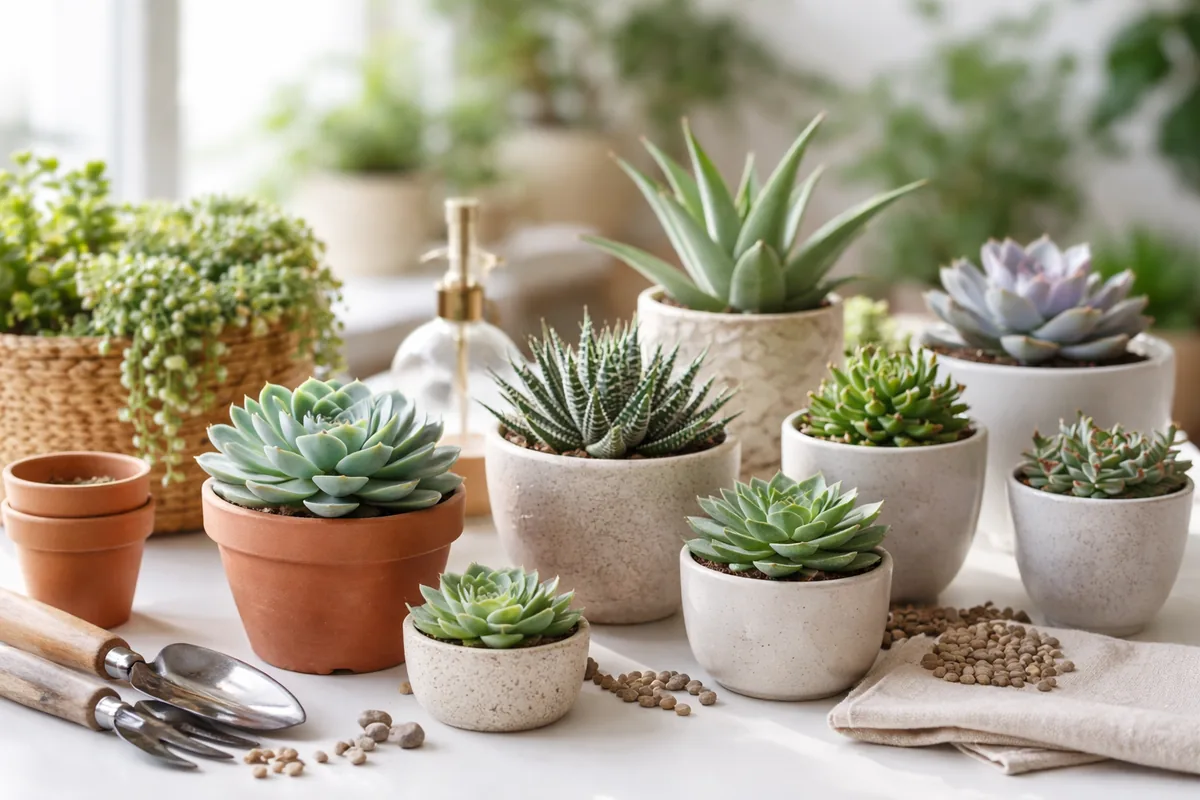 Comment choisir les meilleures succulentes pour débuter en jardinage d'intérieur