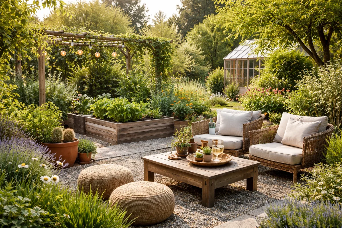 Comment choisir le style de décoration pour un jardin durable