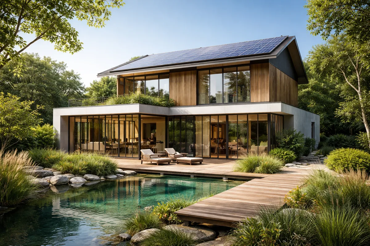 Créer une maison d'architecte écoresponsable