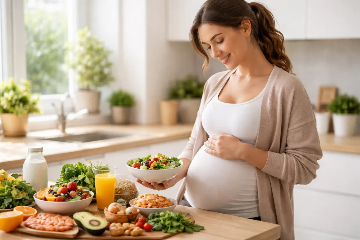 Comment choisir des aliments pour favoriser le bien-être durant la maternité